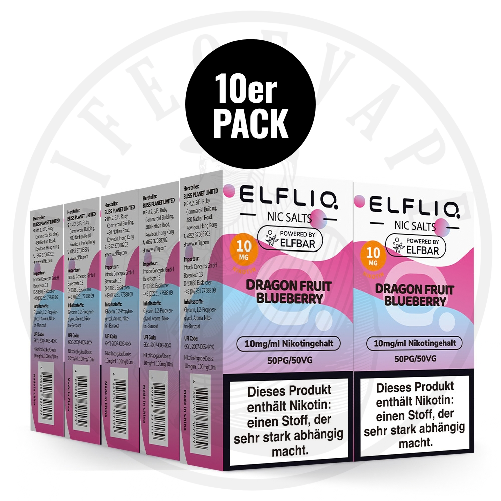 10x Elfbar Elfliq - Sparpaket
