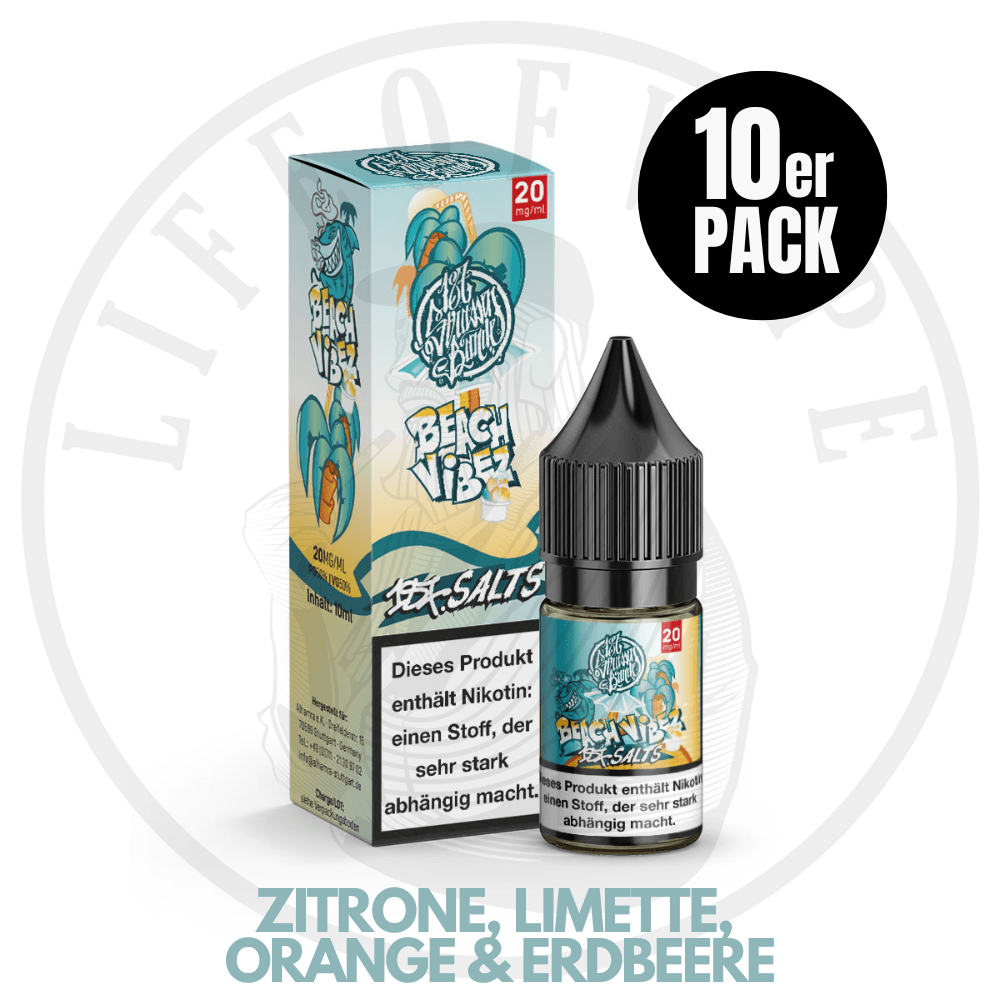 10x 187 Strassenbande E-Liquid - Sparpaket