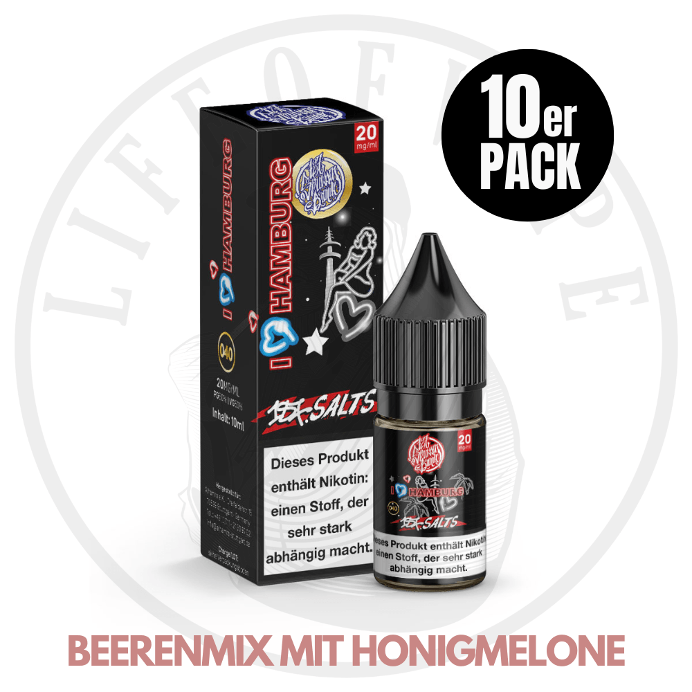 10x 187 Strassenbande E-Liquid - Sparpaket