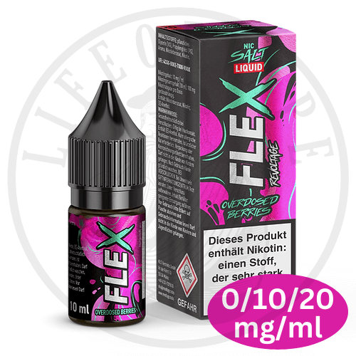 REVOLTAGE Flex Overdosed E-Liquid 0mg / 10mg / 20mg