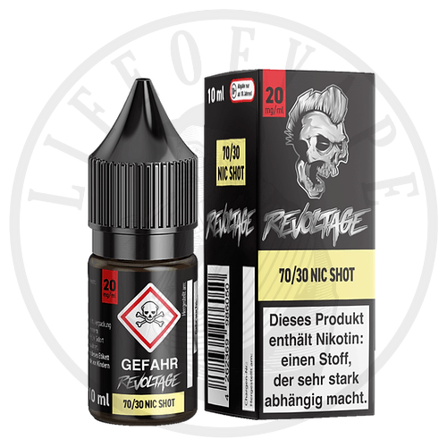 REVOLTAGE Nikotin Shot 20mg 70 VG / 30 PG