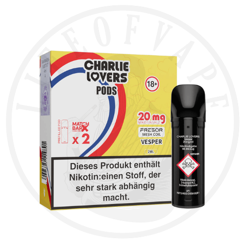 Charlie Lovers - Pod System