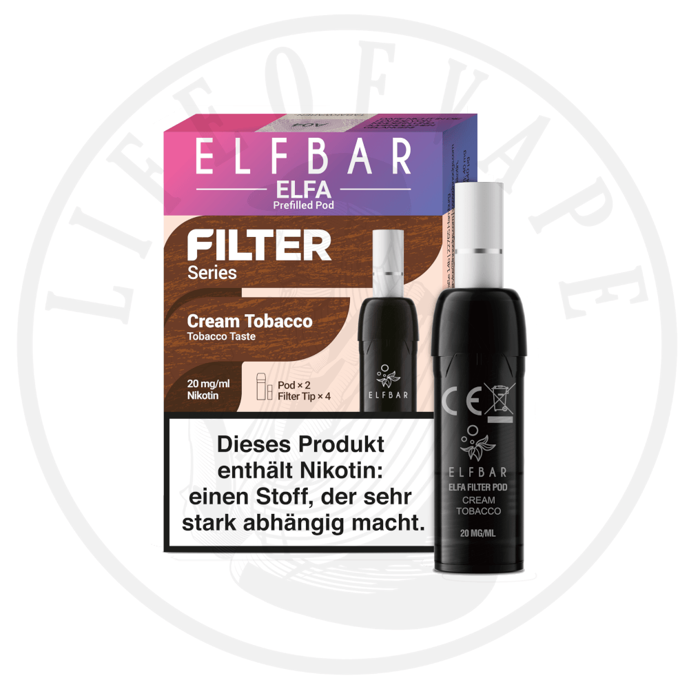 ELFA - Prefilled Pods Filter Series - 2x2ml - 20mg/ml