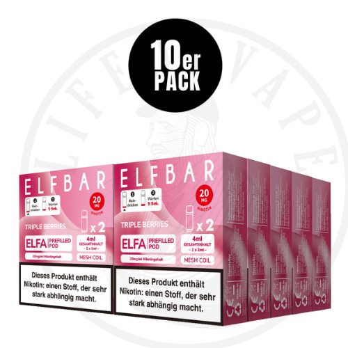 10x Elfbar Elfa Pods - Sparpaket