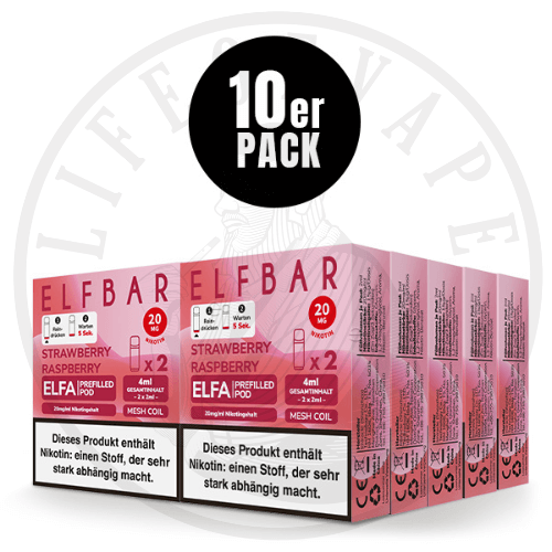10x Elfa Prefilled Pods - Sparpaket