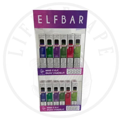 Werbeartikel Elfbar 800 Display