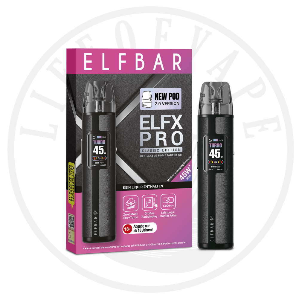 Elfbar Elfx Pro Classic Akku Kit