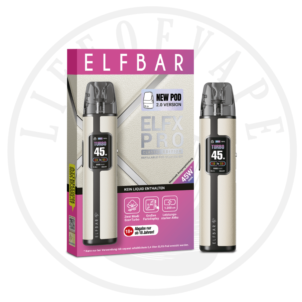 Elfbar Elfx Pro Classic Akku Kit