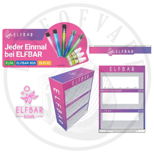 offizieller elfbar shop Werbeartikel elfbar aufladbare vape ELFBAR Elfa Pod Golden vape kits Geschmack:Blackberry Ice