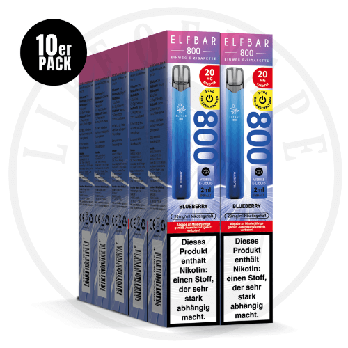 10x Elfbar 800 - Sparpaket