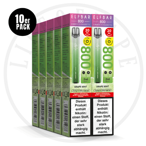 10x Elfbar 800 - Sparpaket