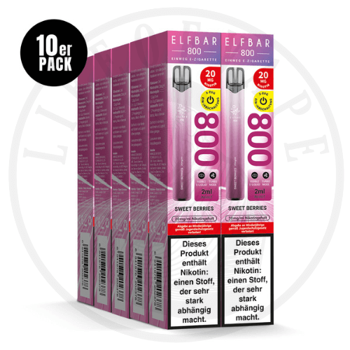 10x Elfbar 800 - Sparpaket