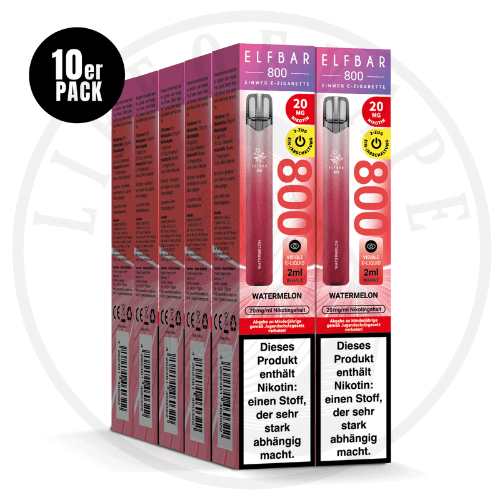 10x Elfbar 800 - Sparpaket