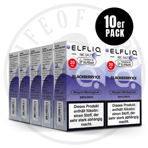 10x Elfbar Elfliq - Sparpaket