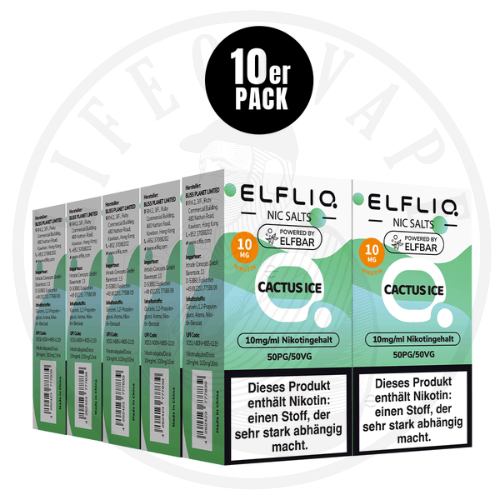 10x Elfbar Elfliq - Sparpaket
