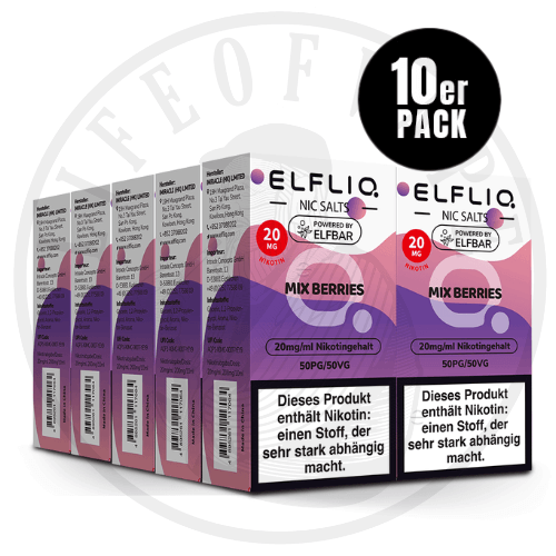 10x Elfbar Elfliq - Sparpaket