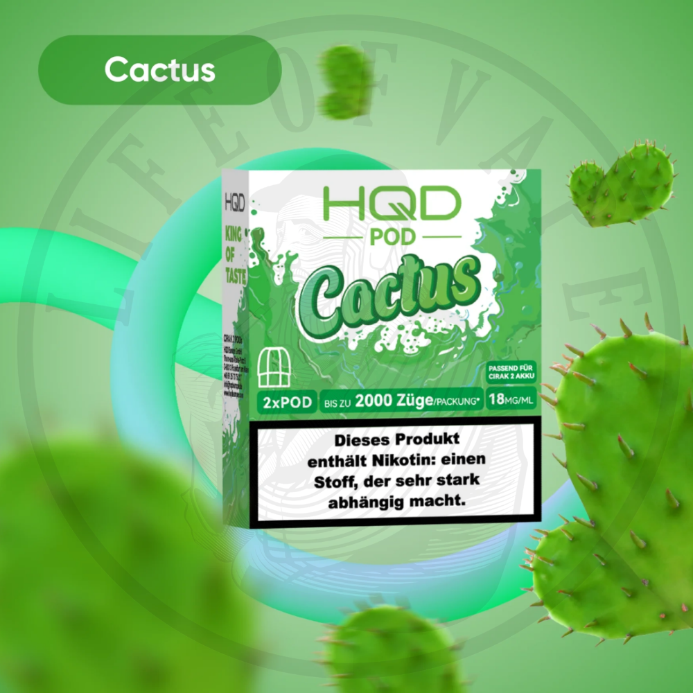 HQD Cirak 2 Prefilled Pods 18mg