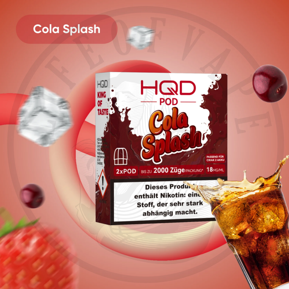 HQD Cirak 2 Prefilled Pods 18mg