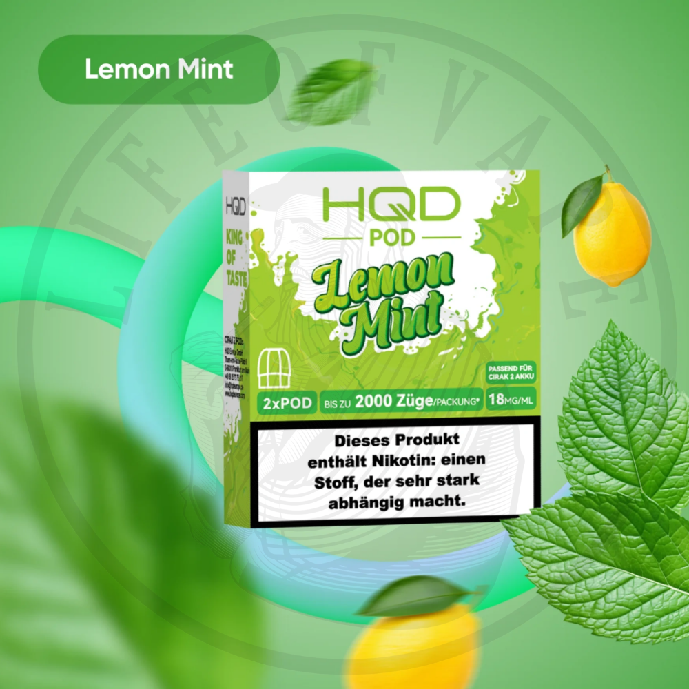 HQD Cirak 2 Prefilled Pods 18mg