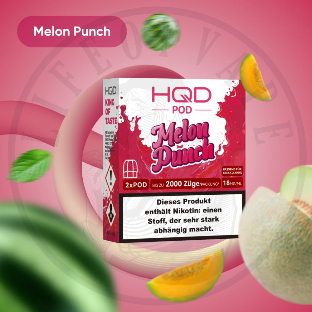 HQD Cirak 2 Prefilled Pods 18mg