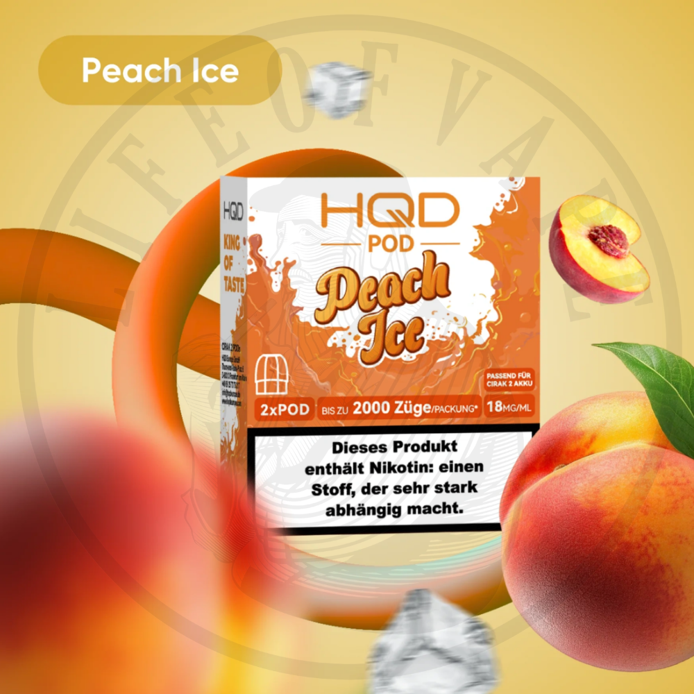 HQD Cirak 2 Prefilled Pods 18mg