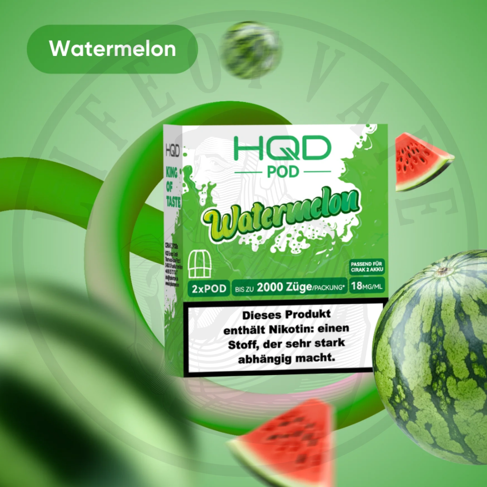 HQD Cirak 2 Prefilled Pods 18mg