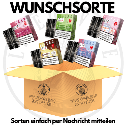 10x Elfa Prefilled Pods 0mg - Sparpaket