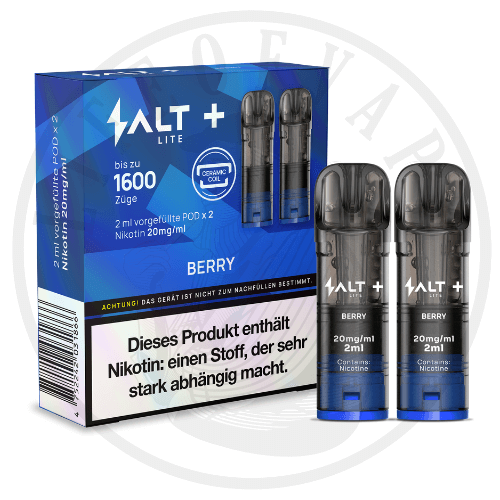 Salt Plus Lite Prefilled Pods 20mg