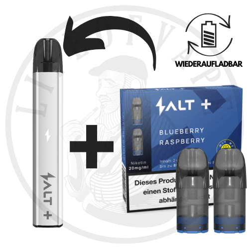 Salt Plus - 800 Züge - Pod System
