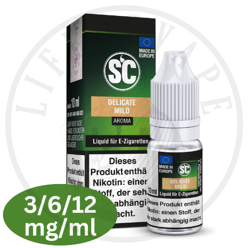 SC E-Liquid 3mg / 6mg / 12mg