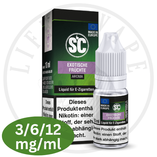 SC E-Liquid 3mg / 6mg / 12mg