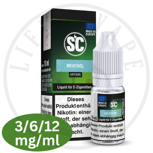 SC E-Liquid 3mg / 6mg / 12mg