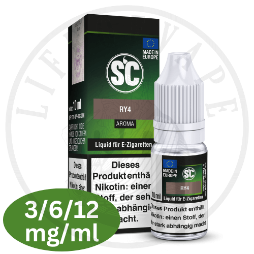 SC E-Liquid 3mg / 6mg / 12mg