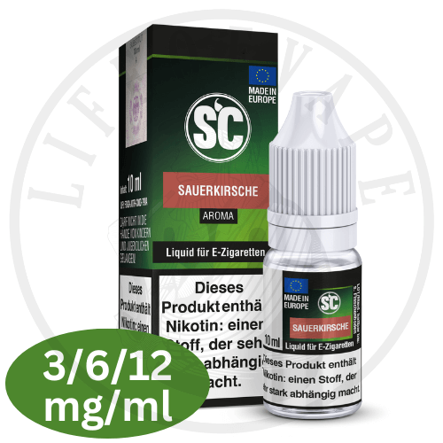SC E-Liquid 3mg / 6mg / 12mg