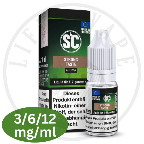 SC E-Liquid 3mg / 6mg / 12mg