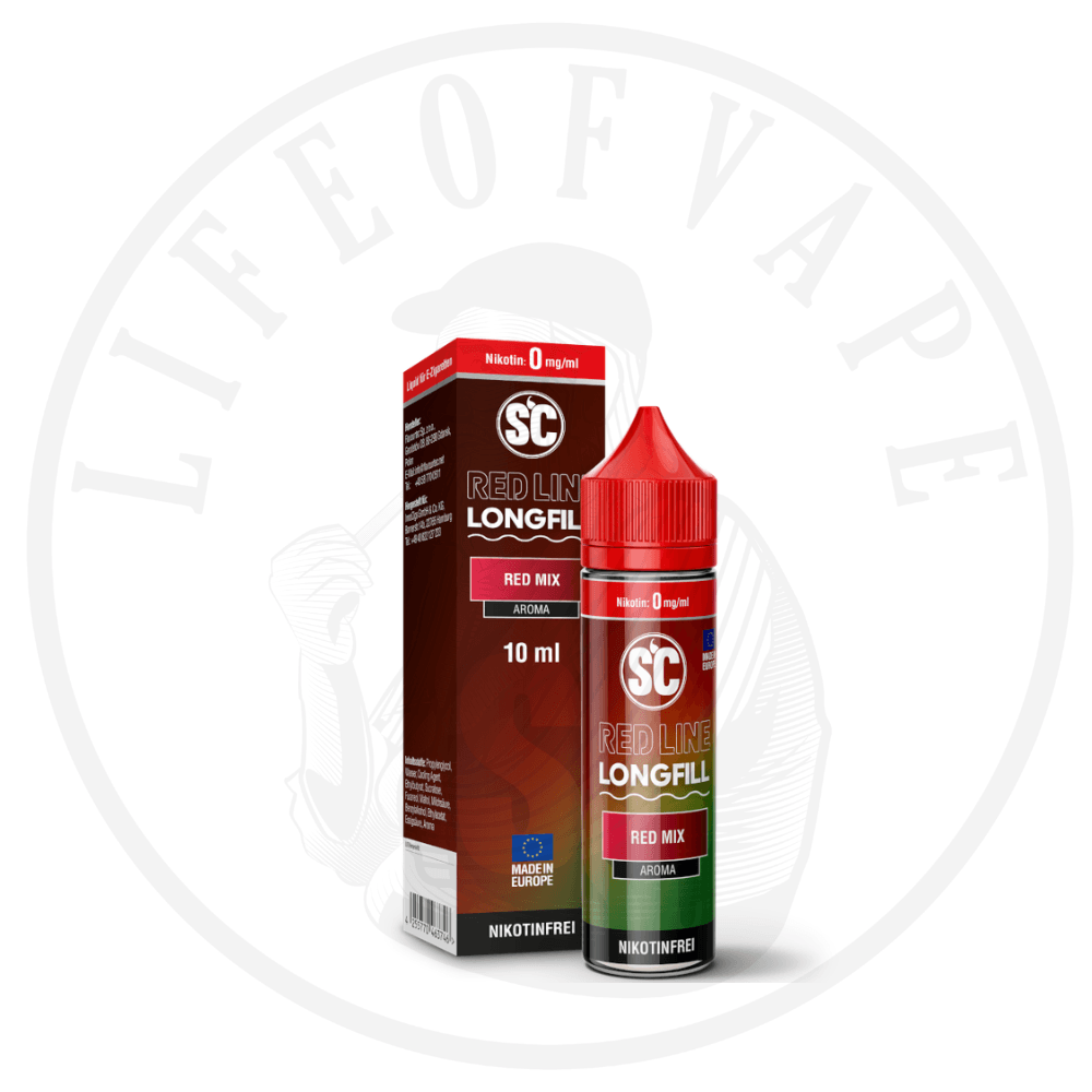 SC Red Line - Longfills - 10ml - 0mg/ml