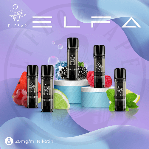 elfbar pods mit nikotin 20mg ELFBAR ELFA 20mg main image 0