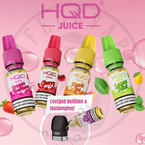 HQD Juice E-Liquid 18mg