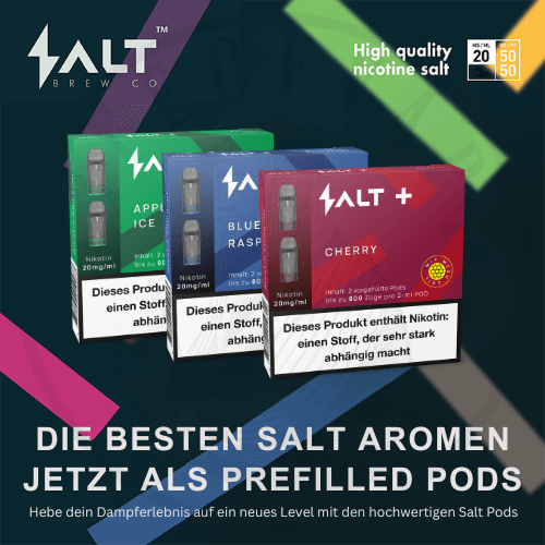 Salt Plus - 800 Züge - Pod System