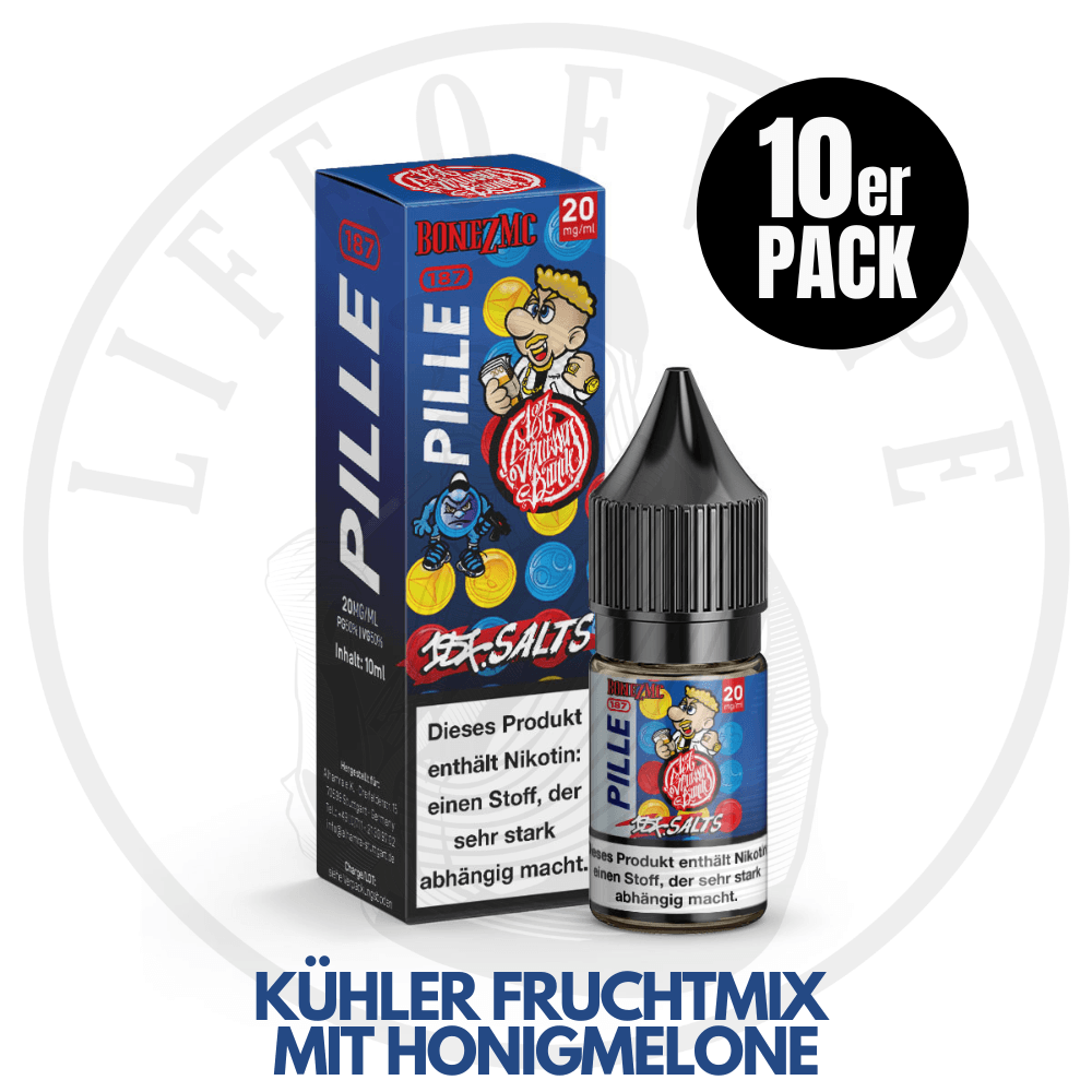 10x 187 Strassenbande E-Liquid - Sparpaket