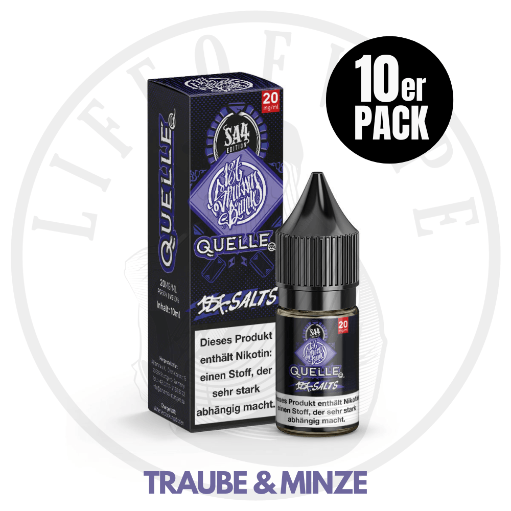 10x 187 Strassenbande E-Liquid - Sparpaket