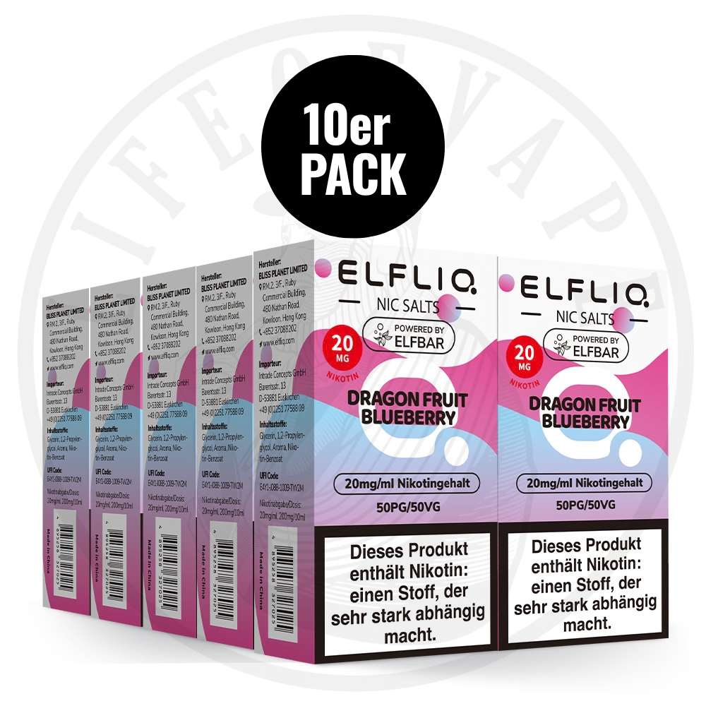 10x Elfbar Elfliq - Sparpaket