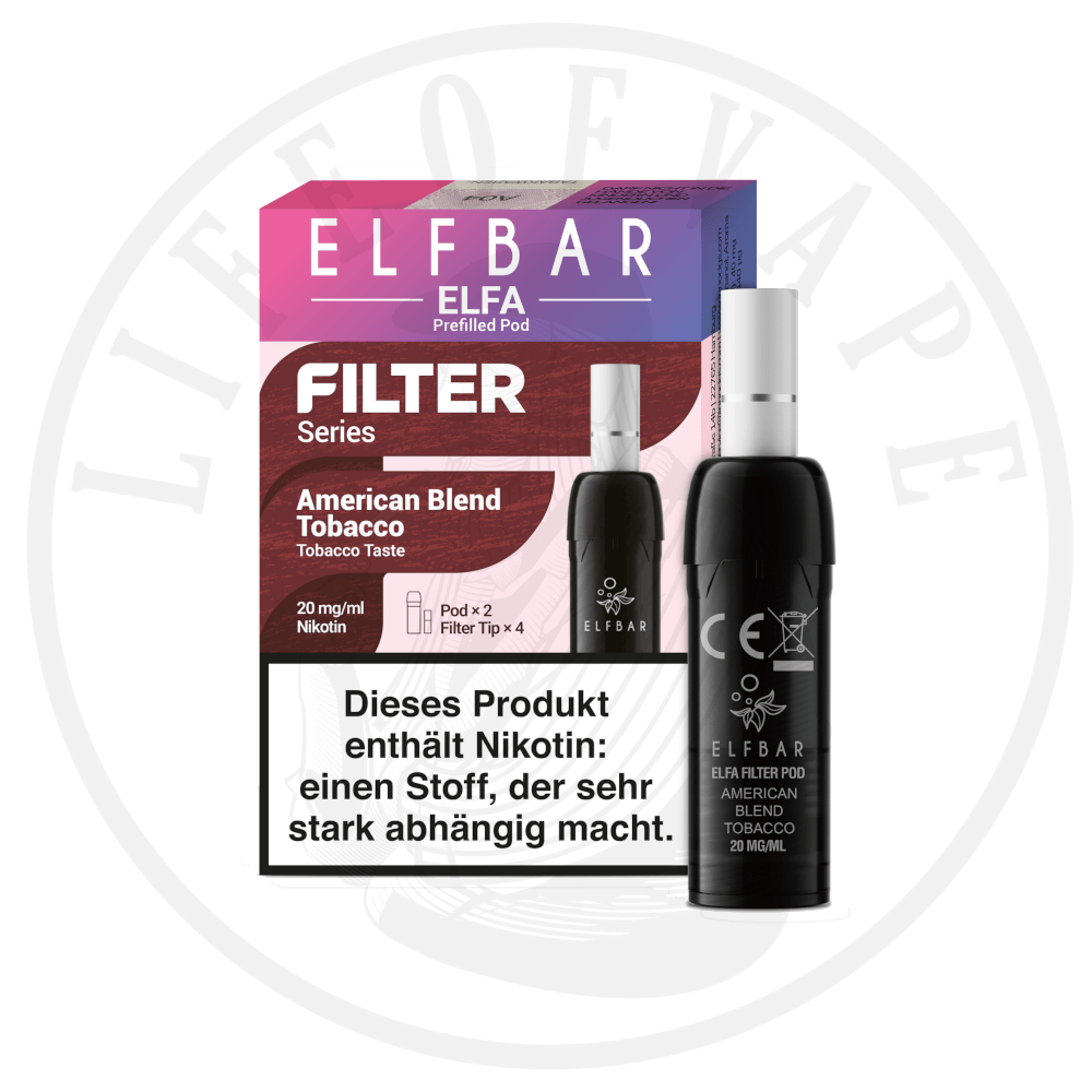 ELFA - Prefilled Pods Filter Series - 2x2ml - 20mg/ml