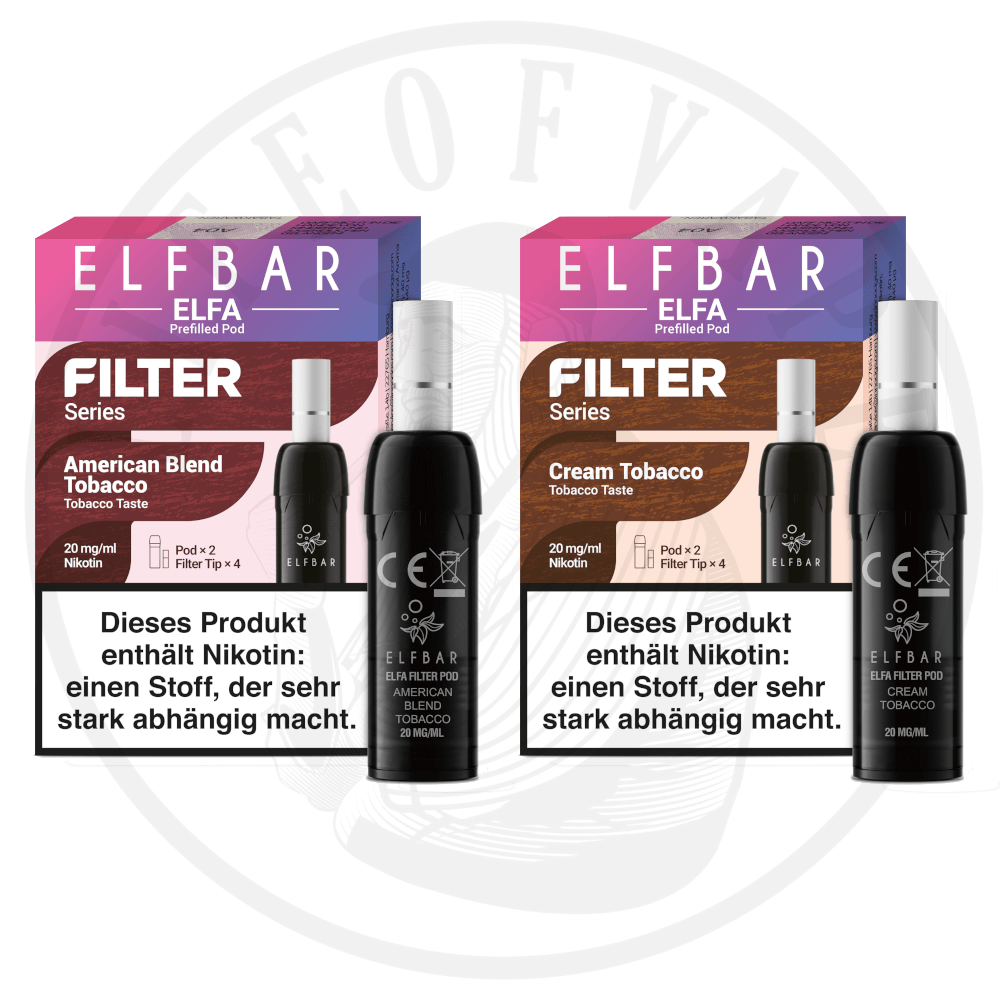 ELFA - Prefilled Pods Filter Series - 2x2ml - 20mg/ml