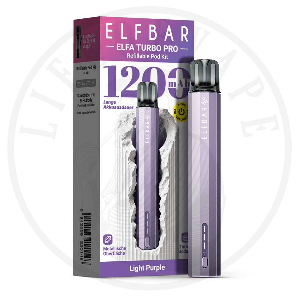 ELFA Turbo Pro kaufen | 1200mAh | Turbo & Durable Modus | ELFA & 187  kompatibel
