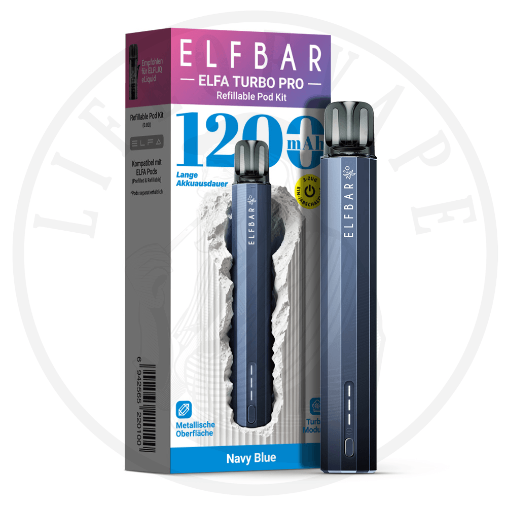ELFA Turbo Pro kaufen | 1200mAh | Turbo & Durable Modus | ELFA & 187  kompatibel