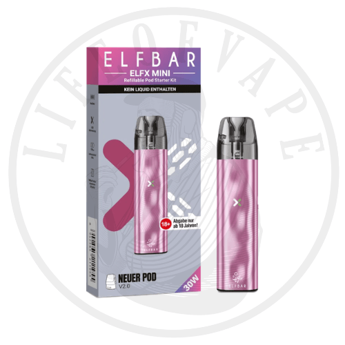 ELFX Mini kaufen | kompaktes Pod-System | 1000mAh | 30W | QUAQ DURA | 11,99 ELFX Mini kaufen | kompaktes Pod-System | 1000mAh | 30W | QUAQ DURA | 11,99