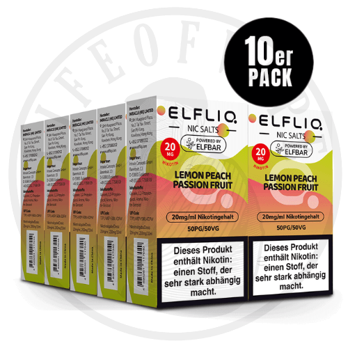 10x Elfbar Elfliq - Sparpaket