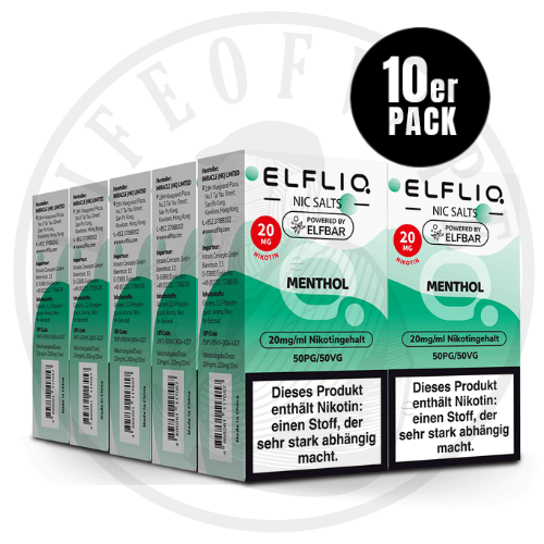 10x Elfbar Elfliq - Sparpaket