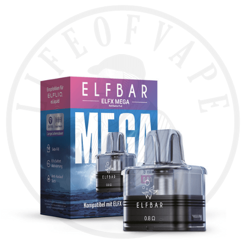 Elfbar Elfx Mega Refillable Pods